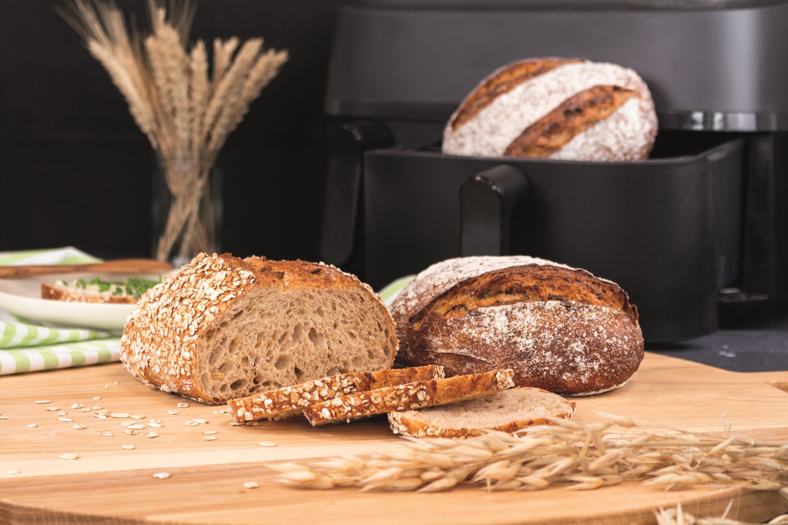 Airfryer-Brot Dinkel-Porridge-Kruste mit Skyr 300 g – Bild 3